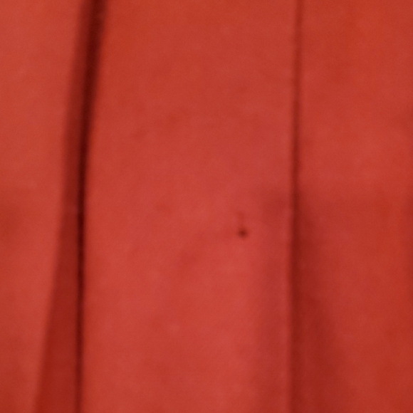 Vtg Metro Work Vibrant Red A-Line Pleated Wool Skirt - Picture 4 of 9